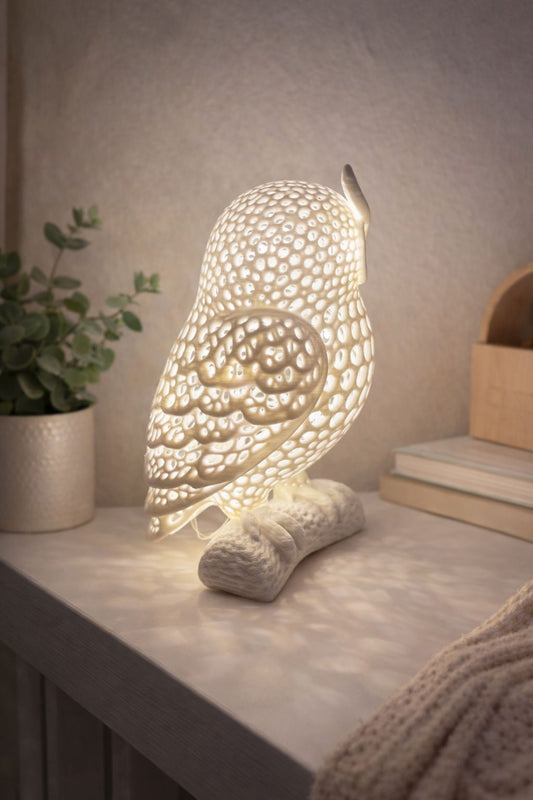 Lampada Gufo Decorativa