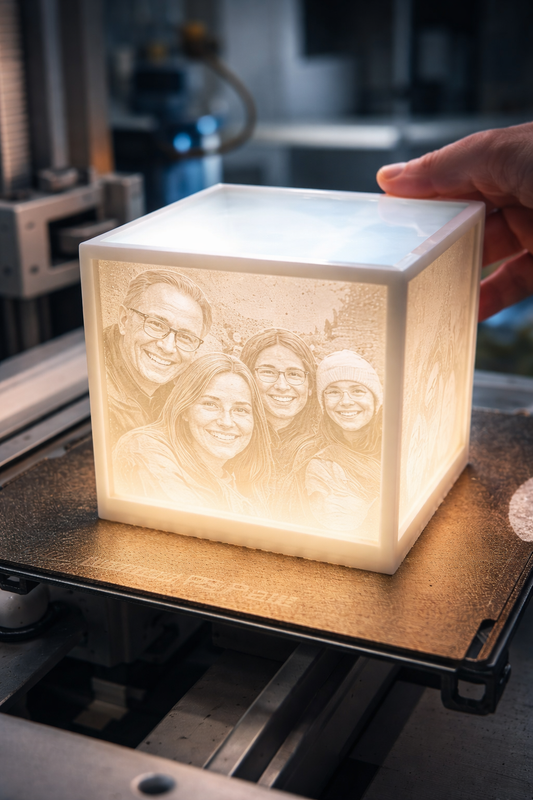 Litofania Personalizzata Illuminata