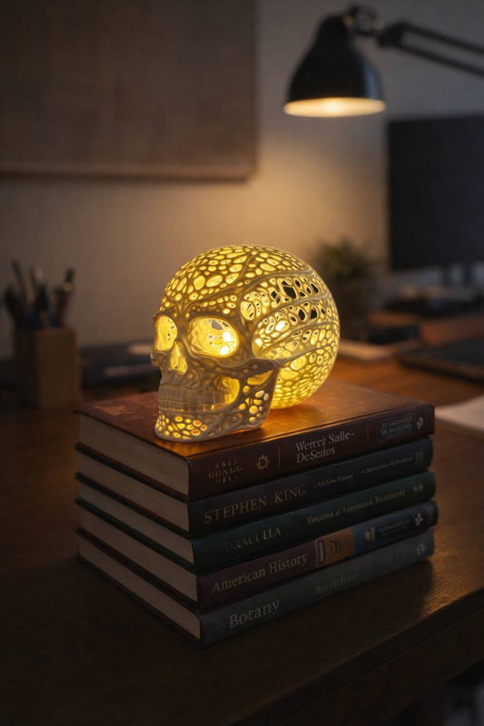 Lampada Teschio Luminoso