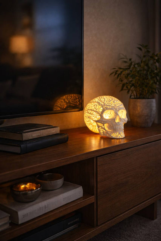 Lampada Teschio Luminoso